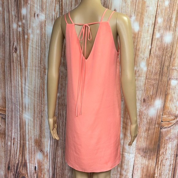 CeCe Strappy Coral Shift Dress - Picture 4 of 9